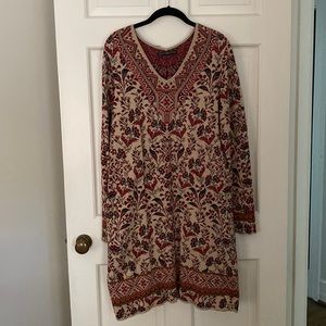 Peruvian connection sweater dress